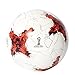 adidas Performance Confederations Cup Glider Soccer Ball, White/Power Red/Clear Grey, Size 1