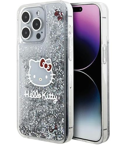 Cover per iPhone 12-12 Pro - Hello Kitty Franjas Rojas y Negras