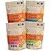 HighKey Snacks Cheese Crunch - Cheese & Egg White High Protein Cheese Crisps - Low Carb, Keto Friendly, Gluten Free, Healthy Snack - Ketogenic Food For Any Diet with Natural Ingredients - Variety