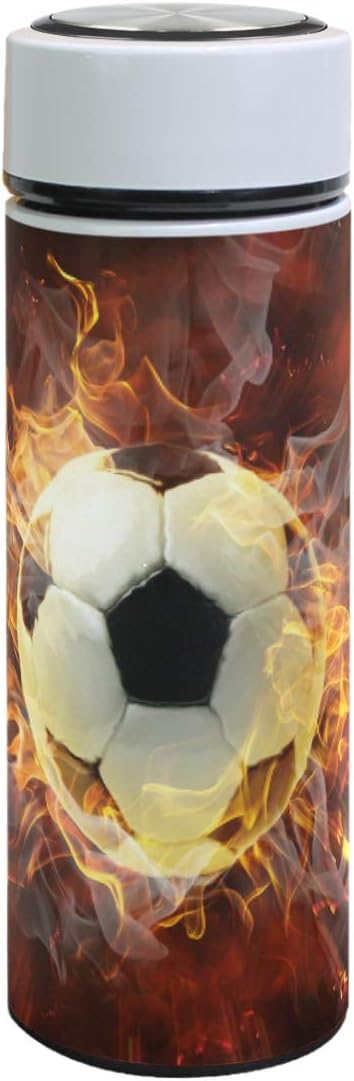 soccer thermos
