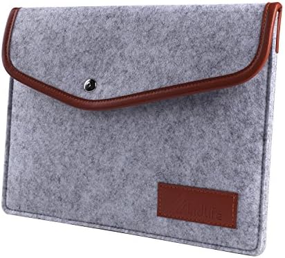 Lidlife 9.7 Inch Tablet Sleeve Case Cover for Apple 9.7" iPad Pro, iPad Air 2/ iPad Air, Samsung Galaxy Tab S2 9.7 (Light Grey)