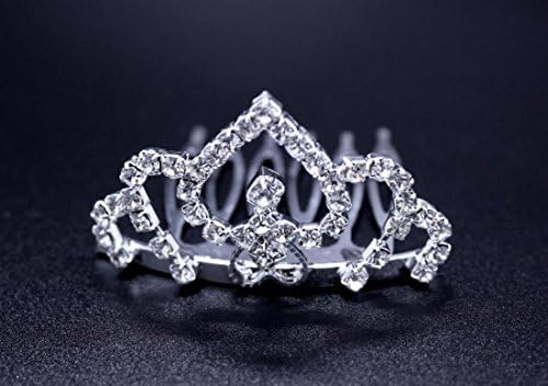Exquisite Rhinestones Crystal Photo Prop Newborn Baby/Flower Girl Tiara Crown