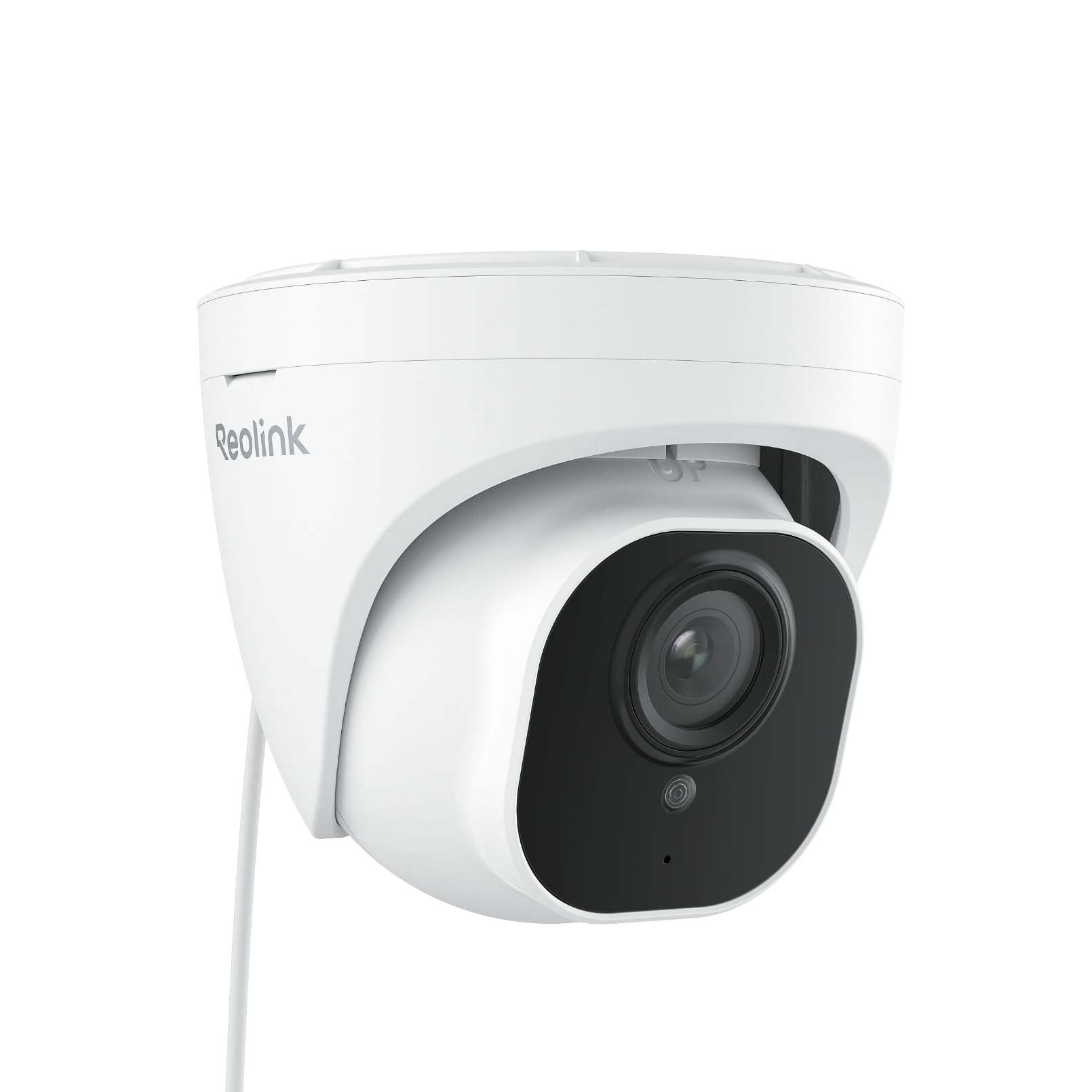 REOLINK 4K Security Camera Outdoor System, IP PoE Dome Surveillance Camera with Human/Vehicle Detection, 100Ft 8MP IR Night Vision, Work with Smart Home, Timelapse, Up to 256GB SD Card, RLC-820A