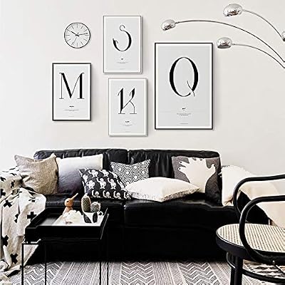 Aocng Vintage Poster Black And White Butterfly Dancer Wall Art Prints Canvas Painting Nordic Decoration Wall Pictures For Living Room 35x50cm No Frame 2pcs Buy Online At Best Price In Uae