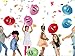 Superhero Comic Book Party Supplies Girl & Boy Punch Balloons, POW! BOOM! WAM! WOW! Pink, Blue, Red, Green Decoration Birthday Party Supplies Favor Pack of 12 Children’s Super Hero Punch Balloons