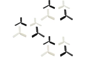 sea jump 4 Pairs Upgrade Version 3-Blade CW/CCW Propeller White/Black for Hubsan X4 H107/H107C/H107L/H107D H108 H108C Quadcopter