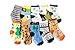 Newcreativetop 10 Pairs Anti-slip Assorted Kids Baby Socks Boys Toddler Walkers