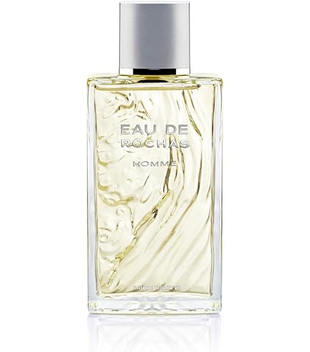 Amazon.com: Rochas Man Eau de Toilette, Woody Gourmand, 3.3 fl. oz
