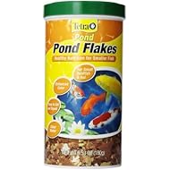 TetraPond Pond Flakes, Complete Nutrition for Smaller Pond Fish, Fish Food for Goldfish and Koi Fish, 6.35 Ounces