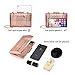 two the nines Womens Gold Clutch Evening Bag Hollow Out Cage Clutch Purse Party Ball Prom, Rose Gold