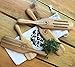 Bamboo Spurtles Kitchen Tools-Cookware Set Of (4) Kitchen Cooking Accessories For Use With Ninja Foodi And Instant Pot