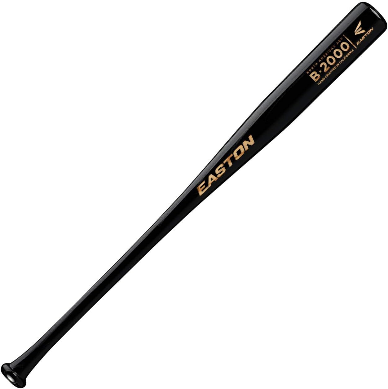 EASTON B2000 White Ash Wood Baseball Bat | 2020 | North American Ash | Balanced | Traditional Knob | Handcrafted in USA