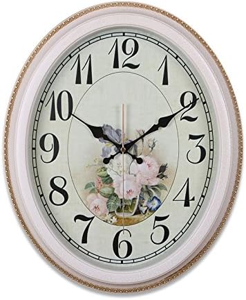 20 inch living room wall clock clock simple European mute watch watch creative quartz clock peacock bedroom,Chinese rose