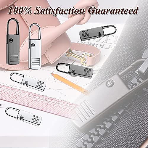 ZiftMART Zipper Pull Replacement, Universal Removable Zipper Pulls