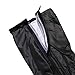 BINGUO Outdoor Essential Unisex Double Sealed Velcro Zippered Closure Water proof High Leg Gaiters Legging Cover 1 Pair