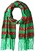 Alex Stevens Men's Dinosaur Fairisle Scarf