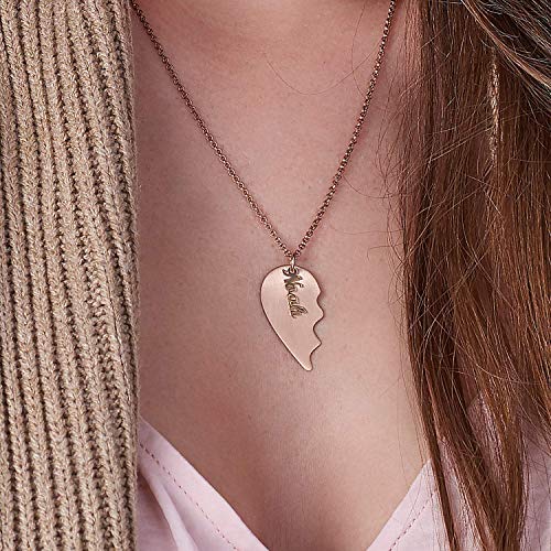 necklace with girlfriend's name for him