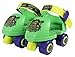 PlayWheels Teenage Mutant Ninja Turtles Kids Roller Skates with Knee Pads - Junior Size 6-12
