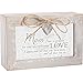 Cottage Garden Mom Grateful Love Petite Locket Distressed Natural Music Box Plays Wind Beneath My Wings