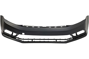 Evan Fischer Front Bumper Cover Compatible with 2015-2018 Volkswagen Jetta Primed Sedan