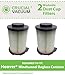 Crucial Vacuum Filter Replacement Parts # 59134033 - Compatible with Hoover Filters - Fits Hoover Windtunnel Bagless Air Filter For Compact Vacs, Vacuums, Vac, Home, Office Use - Washable (2 Pack)