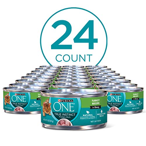 Purina ONE Natural, High Protein Cat Food, True Instinct Turkey Recipe