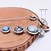 Solar System Necklace Moon Necklace Handmade Unique Planet Necklace for women Universe silver necklace