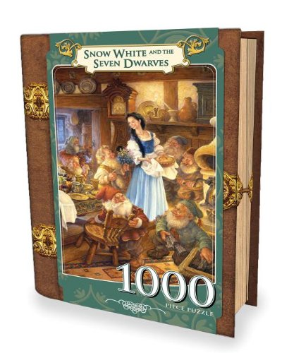 MasterPieces Puzzle Company Snow White and the Seven Dwarfs Book Box Jigsaw Puzzle