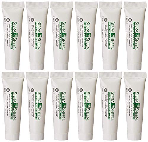 Stera-Sheen Food Safe Machine Lube (12-Pack) - Food Grade Lubricant - for Use with Food Processing Equipment, Frozen Dessert Equipment, and More