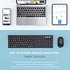 Bluetooth-Keyboard-and-Mouse-Jelly-Comb-Multi-device-Wireless-Keyboard-and-Mouse-Set-Ultra-Slim-Rechargeable-UK-Layout-for-Mac-Microsoft-Windows-Android-Laptop-Computer-PC-Tablet-Black Bluetooth Keyboard and Mouse, Jelly Comb Multi-device Wireless Keyboard and Mouse Set Ultra Slim Rechargeable, UK Layout…