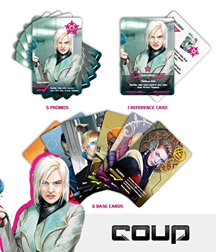 Coup : Kickstarter Speculator Promotional Expansion Card Pack