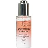 Licorne Salmon DNA Ampoule (1.01 fl oz) - NMN & PDRN Anti-Aging Serum for Face - Centella Asiatica Soothing Essence for Wrinkles & Elasticity - Hydrating Korean Skincare for Youthful Radiant Glow