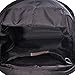 DGY Womens Peony Pattern Design Korean Fashion Casual Preppy Style Backpack G00133 Black