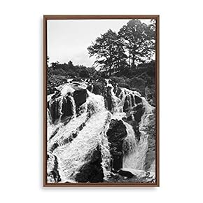 signwin Framed Canvas Wall Art Waterfall Canvas Prints...