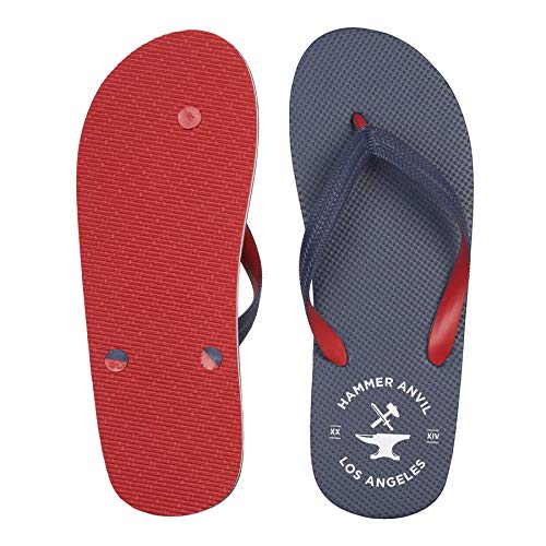 Hammer Anvil Men's Flip-Flops Summer Sandals Navy US 10 - Thumbnail 4