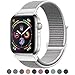 Tces Sport Wristbands Compatible with 2018 Watch Band 38mm 42mm 40mm 44mm, Soft Lightweight Breathable Woven Nylon Sport Loop Replacement Strap Compatible with 2018 Watch Series 4 3 2 1