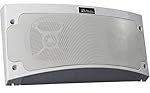 KING RVM2000 Premium Bluetooth Outdoor Speaker with Multi-Color LED Light and App Control - White