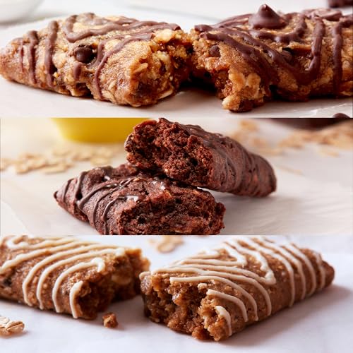 ZBAR – CHOCOLATE CHIP, ICED OATMEAL COOKIE, AND CHOCOLATE BROWNIE – VARIETY PACK – SOFT-BAKED ENERGY SNACK BARS – NON-GMO – 11-12G WHOLE GRAINS – USDA ORGANIC GRANOLA BARS (18 COUNT, MIX MAY VARY)