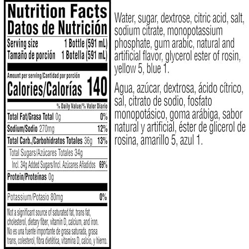 GATORADE THIRST QUENCHER, LIME CUCUMBER, 20 FL OZ, 8 PACK