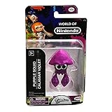 Jakks Pacific World of Nintendo Purple Squid 2.5-Inch Mini Figure