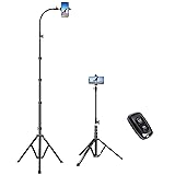 Elitehood 81" Tall Flexible Tripod Stand for iPhone
