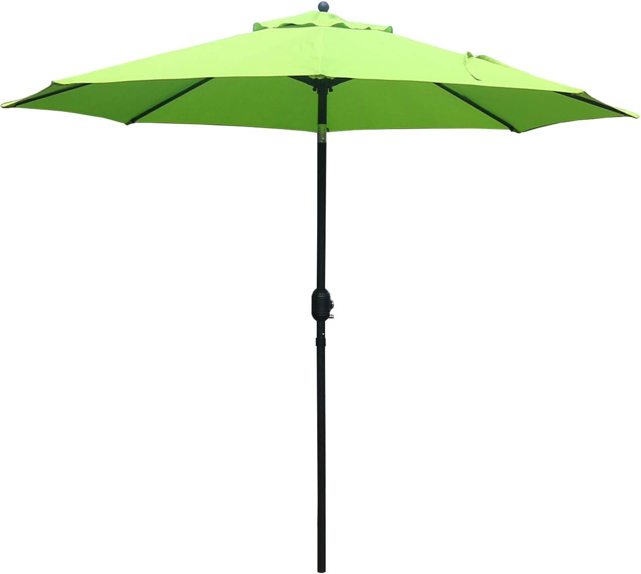 Amazon Com Sunnyglade 9ft Patio Umbrella Outdoor Table Umbrella With 8 Sturdy Ribs Grass Green Garden Outdoor