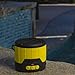 SCOSCHE Mini Rugged Weatherproof Wireless Bluetooth Speaker - Retail Packaging - Yellow