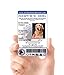 XpressID Custom Holographic Service Dog ID Card with 3 Key Tags - Includes Registration to National Dog Registry - QR Ready