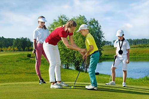 LCHUANG Golf Training Aids,Golf Swing Training Aid,Golf Training Balls,Golf Intelligent Impact Ball for Assist Posture Correction Training Supplies