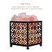 Himalayan Salt Lamp,CREATIVE DESIGN Salt Lamp Natural Salt Rock Lamp with Metal Basket for Air Purifying Bedrom Decor, Included UL Cord, On/Off Switch and Bulbs. (5’’Height, 4 – 4.8 lbs)