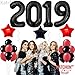 2019 Balloons, Red for New-Year, Large 40 Inch | Red and Black Balloon Kit | New Years Eve Party Supplies 2019 | Graduations Party Supplies 2019 | New Years Party Decorations, Graduations Decorations