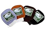 Natural Elephant Exfoliating Hammam Glove - Face and Body Exfoliator Mitt