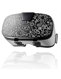 Gafas de realidad virtual para iPhone y teléfonos Android. Gafas virtuales 3D. Auriculares VR de trabajo perfecto con smartphones de tamaño máximo. Lentes de calidad HD ajustables (edición Xmas 2018)
