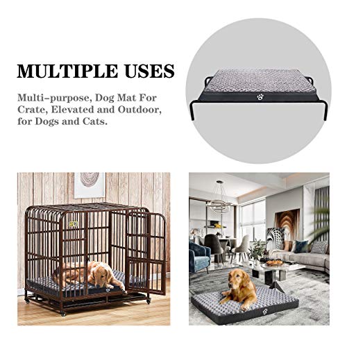 CLOUDZONE Orthopedic Dog Bed Pet Bed Mattress with Removable Zipper